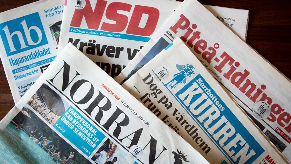 Nyhetsintresset håller i sig men blir allt mer digitalt enligt en ny rapport. Arkivbild.