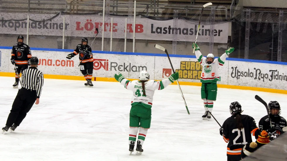 Rögle fick jubla för andra dagen i rad. På lördagen togs andra raka segern över Uppsala Hockey i den allsvenska starten.