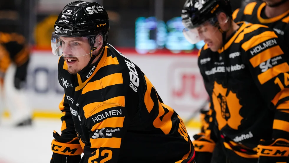 Jonathan Johnson var tillbaka i Skellefteå AIK efte rtio veckors skadefrånvaro.