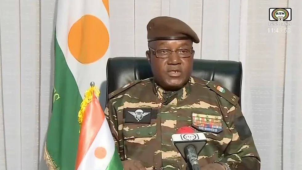 Kuppledaren Abdourahamane Tiani. Arkivbild.