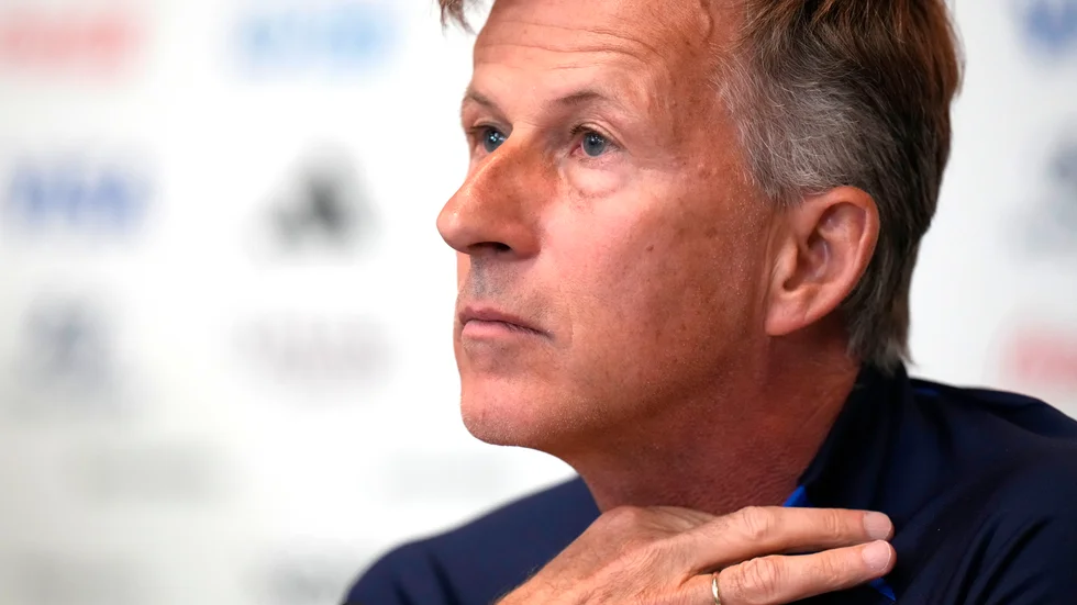 Andries Jonker vill inte möta Sverige i åttondelsfinalen.