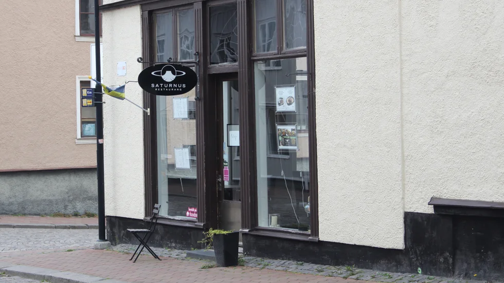 Restaurang Saturnus på Strömsgatan i Västervik.