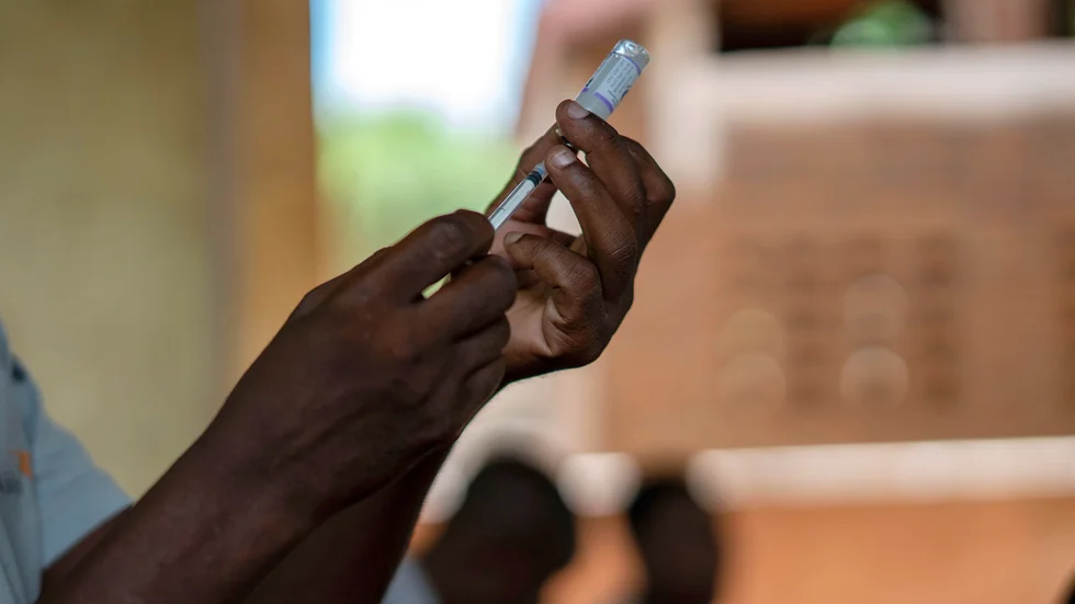 Ghana var första land att godkänna användningen av malariavaccinet R21/Matrix-M för barn. Arkivbild.