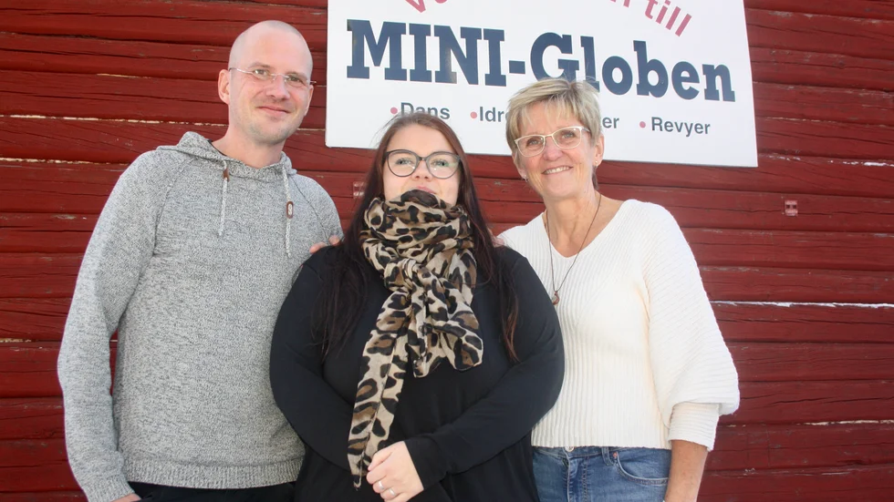 Patrik Eriksson, Julia Lindblad och Carina Eriksson har lett arbetetet med mässan i Risliden.