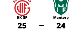 Mantorp föll mot HK GP