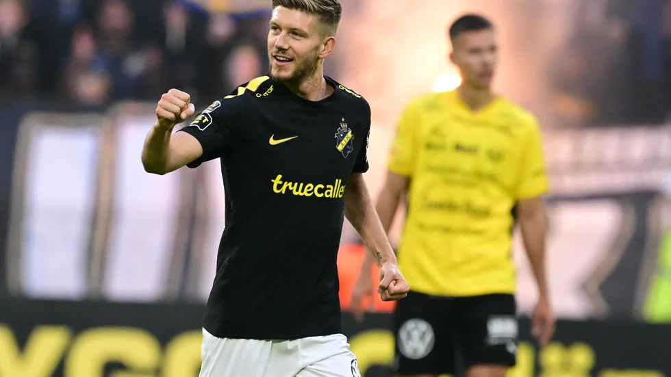 AIK:s Anton Salétros.