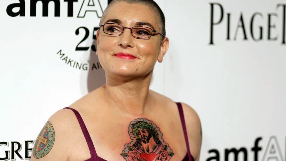 Sångerskan Sinéad O'Connor blev 56 år gammal. Arkivbild.