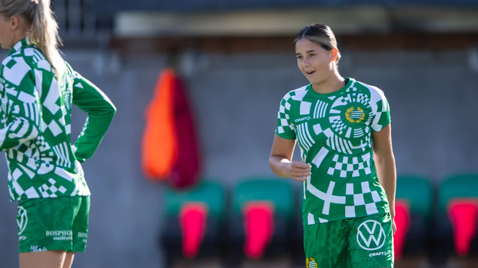 Hammarbys Kyra Cooney-Cross lämnar för Arsenal. Arkivbild.