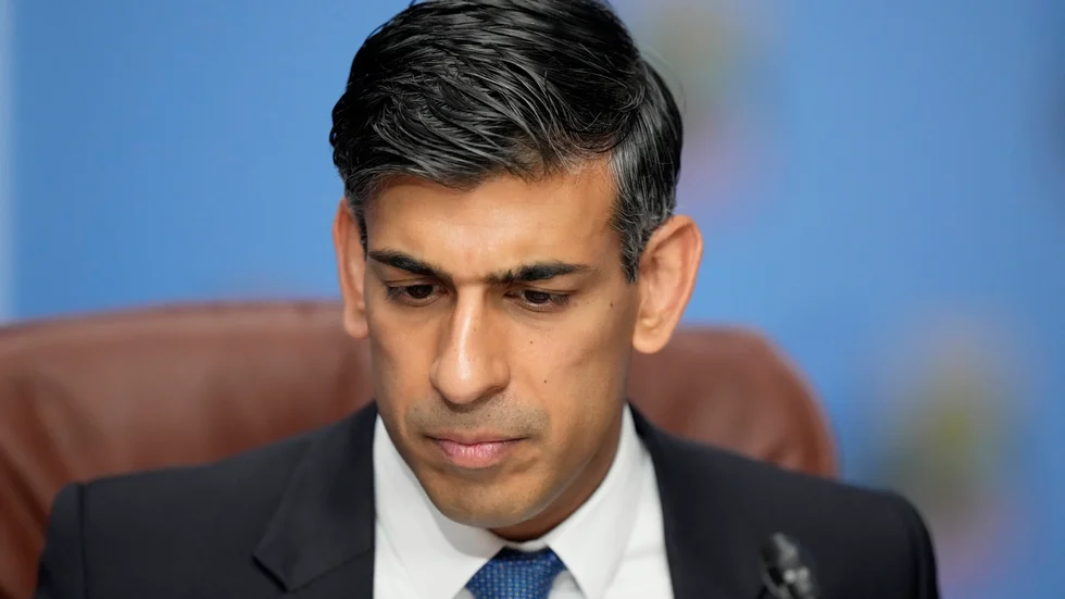 Storbritanniens premiärminister Rishi Sunak. Arkivbild.