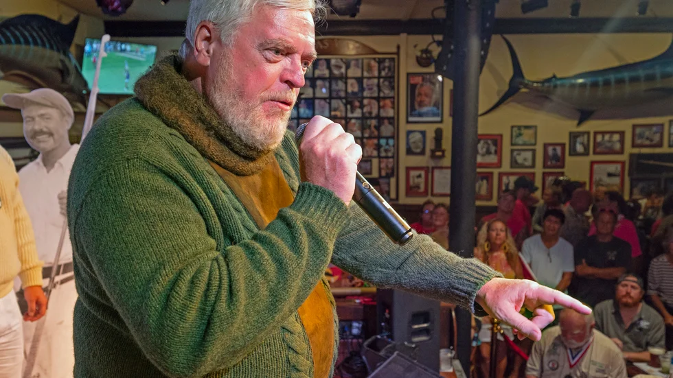 Gerrit Marshall från Wisconsin vann Hemingway-tävlingen som arrangerades i Key West Florida.