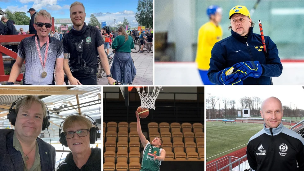 Skvallerspalten vecka 38. Möt Lucas Ljunggren som berättar om sin Vasaloppstrippel, Nizze Landén som berättar om hockeymålvakter och Bettan Holmberg från senaste podden. Hannes Wahlstrand Hyvönen satte nio poäng i Örebros division 1-premiär och Tony Andersson tränar Motalakolonin AFC Eskilstuna.