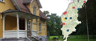 Hela listan: Här är husen regionen vill sälja