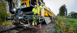 Erik och Emil på kabeljakt längs spåret: "Hittat lite av varje"