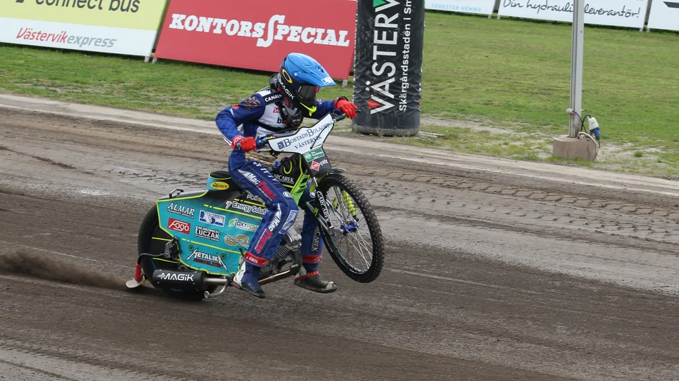 Efter två bra insatser i semifinalerna ser Bartosz Smektala fram emot den första SM-finalen.