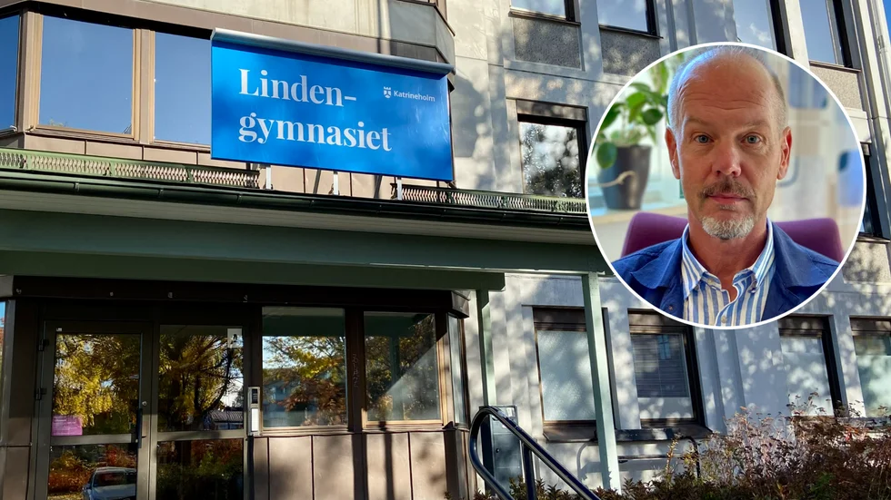 Lindengymnasiet får hård kritik av Skolinspektionen. Rektor Mikael Örning säger att man redan påbörjat åtgärdsarbetet.