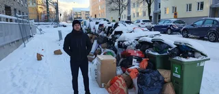 Sopkaos vid Nystavaren: "Folk ställer allt möjligt där"