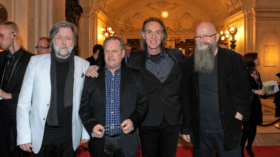 Kebnekajse på Grammisgalan 2012 på Operan i Stockholm. Arkivbild.