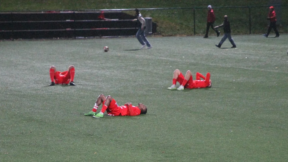 ÅFF-spelarna deppar efter att ha åkt ur.