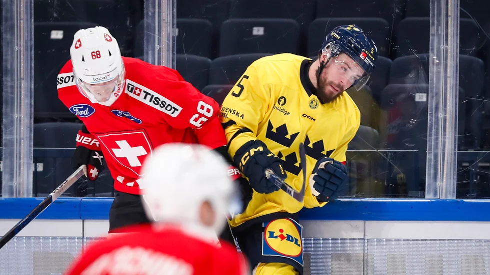 Oscar Fantenberg i Tre Kronor.