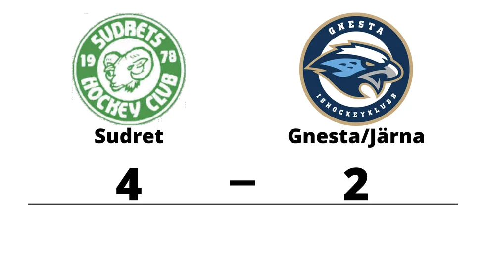Sudrets HC vann mot Gnesta IK/Järna SK