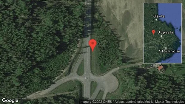 Trafikolycka på väg 56