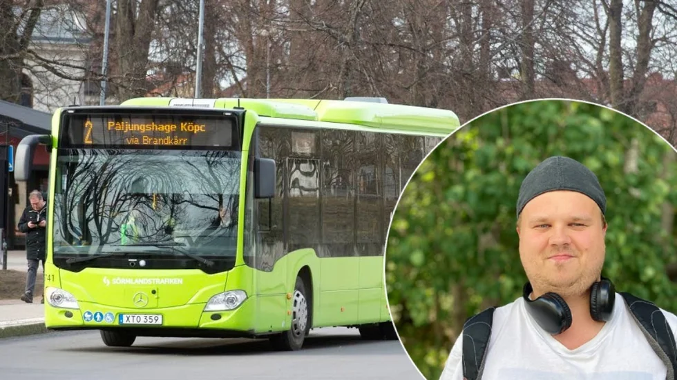 "Det är lite rörigt att de ska göra så där", säger Brandkärrsbon Sebastian Granlund om den ändrade busslinjen.