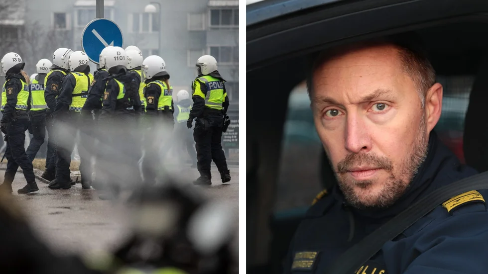 Christian Winkler är polisområdeschef i Östergötland. 