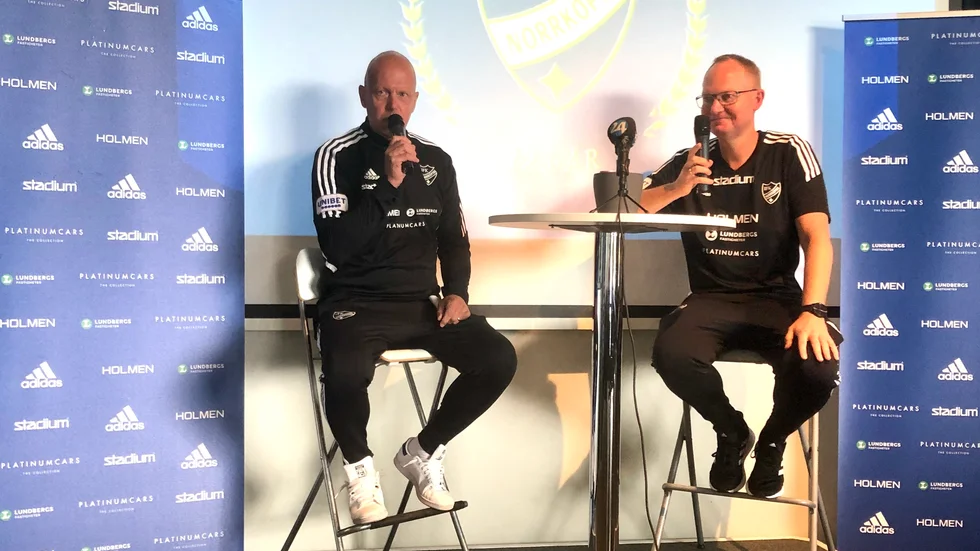 Tony Martinsson och Glen Riddersholm.