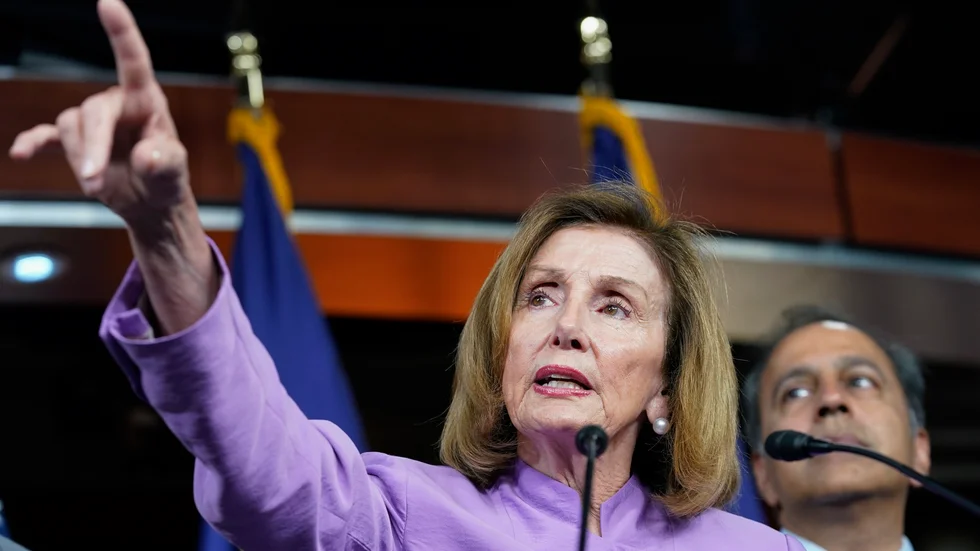 Nancy Pelosi är talman för USA:s representanthus.