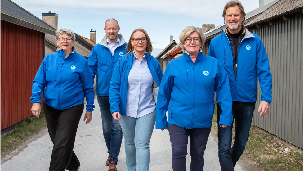Moderaternas toppkandidater till fullmäktige.