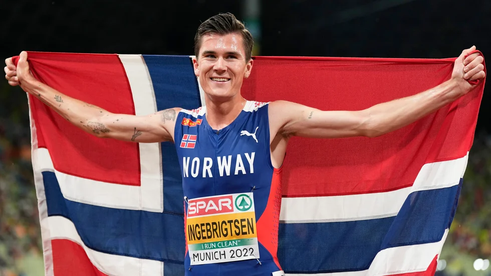 Jakob Ingebrigtsen försvarade sin EM-dubbel.