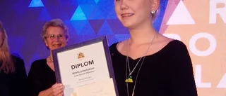 Sanna Marjeta fick pris för Årets prestation