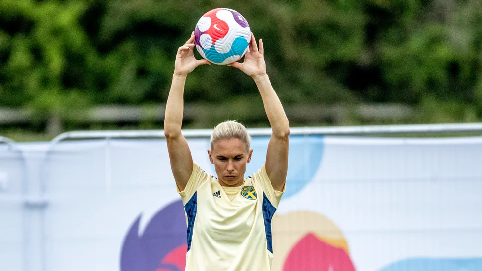 Jonna Andersson har covid-19.