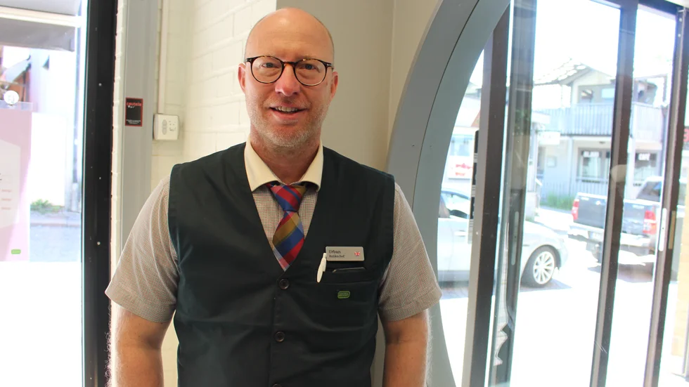 Urban Kennmark, butikschef på Systembolaget i Vimmerby