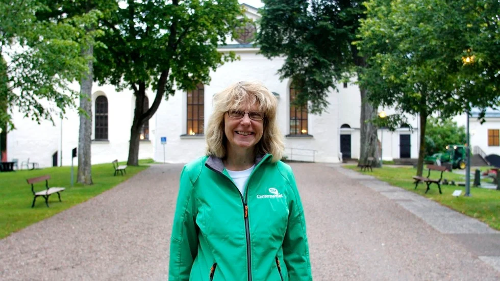 Inger Fredriksson vill få fler arbeta för ett samhälle fritt från våld. FOTO:  KLAS-GÖRAN BÄCK