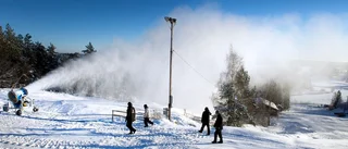 Snösprutning ska möjliggöra skidåkning på Ryssbergsbacken