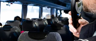 Tvingade busschaufför att blåsa – anmäls