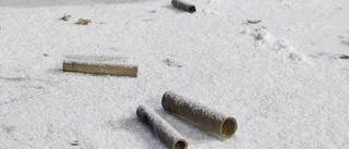 Flera larmsamtal om raketer i Eskilstuna