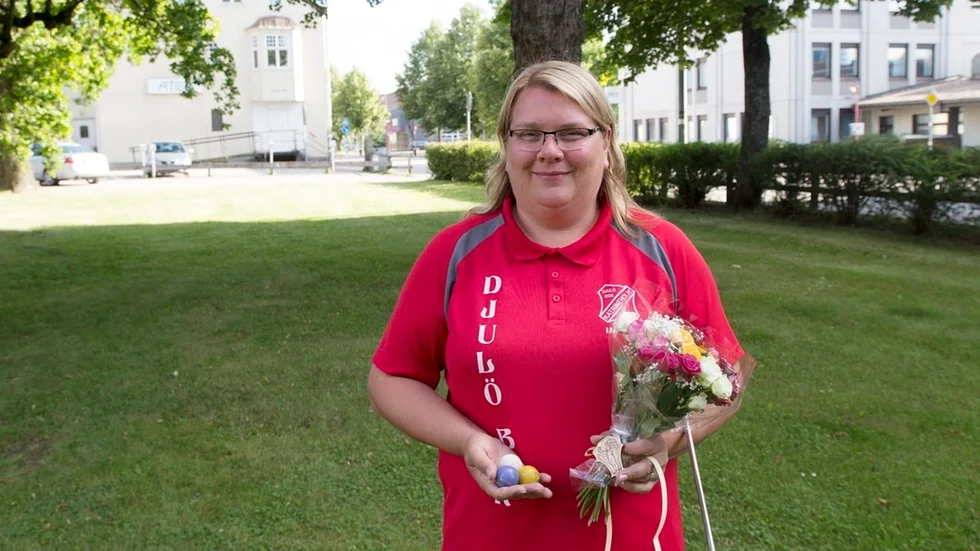 Ingela Eriksson har både SM-silver och -brons sedan förut, senast i Norrköping