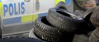 Polisen vill ha hjälp efter däckstölder i Nyköping
