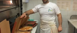 Pizzabagare bjuder på mat i jul