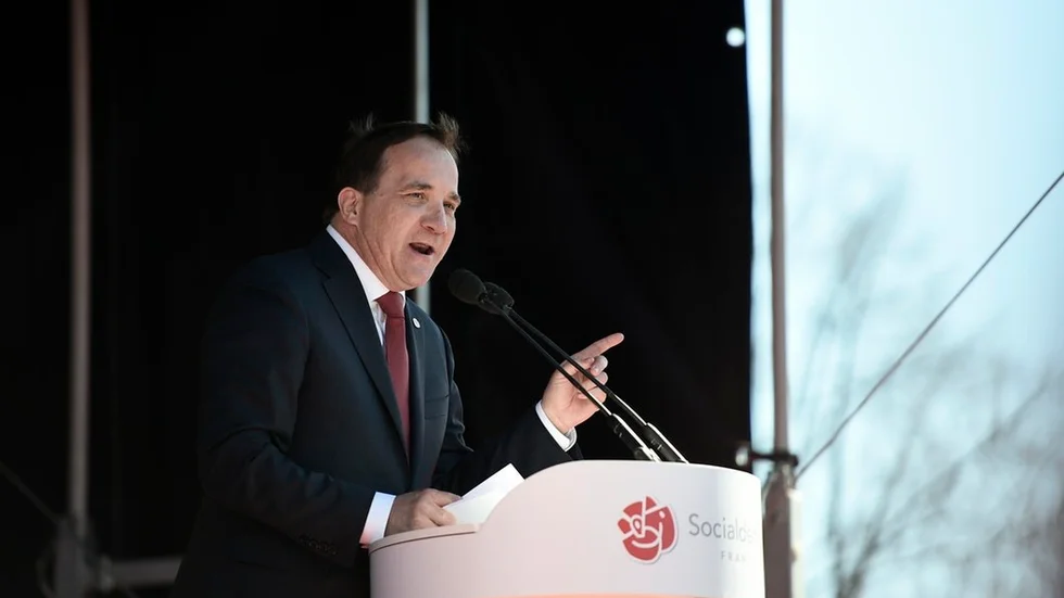 Stefan Löfvens föreställning i Malmö var en spegling av dagens politiska landskap, med stort fokus på brottslighet, hårdare tag och trygghet.