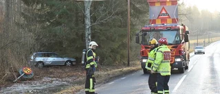 Flera olyckor i svarthalkan