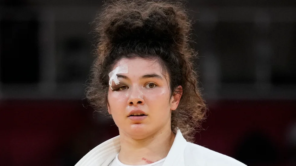 Madina Taimazova tog brons på OS i Tokyo, nu kan hon göra comeback. Arkivbild.