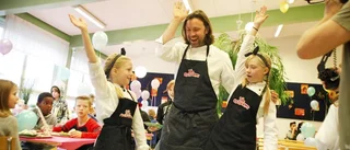 Pannkakskockar gör debut i tv