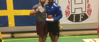 Guld och silver på SM för brödraduo