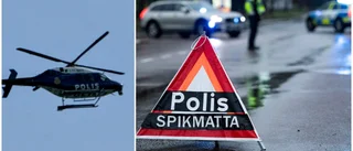 Biljakt genom tre län – avslutades med spikmatta och "brottningsmatch"