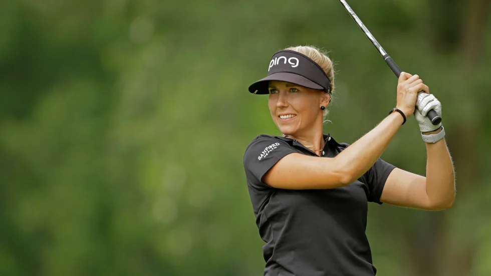 Elin Arvidsson blev bästa svenska i Spanien. Arkivbild.