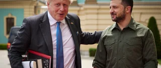 Ukraina tackar Johnson för hjälpen