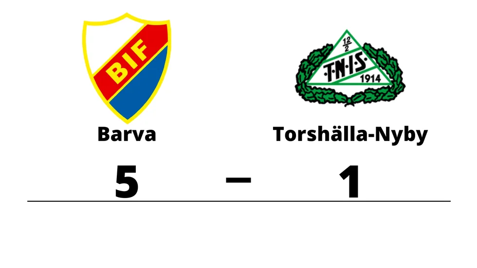 Barva IF vann mot Torshälla-Nyby IS